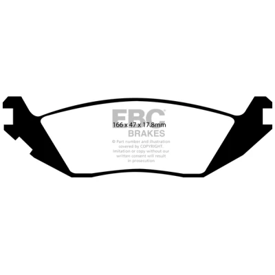 Kuva Jarrupalasarja, levyjarru EBC Brakes DP41639R
