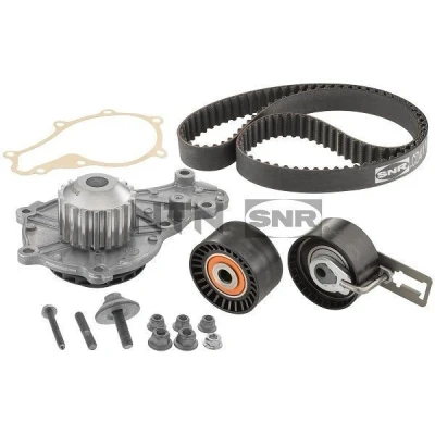 Kuva SNR KDP452.360 Vesipumppu + Jakohihnasarja FORD: MONDEO 4 Turnier, FOCUS 3 4, PEUGEOT: Partner I Van, III Van