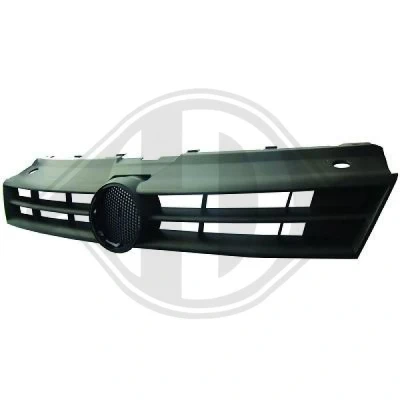 Kuva DIEDERICHS Priority Parts 2206040 Etusäleikkö Musta VOLKSWAGEN: Polo V Hatchback