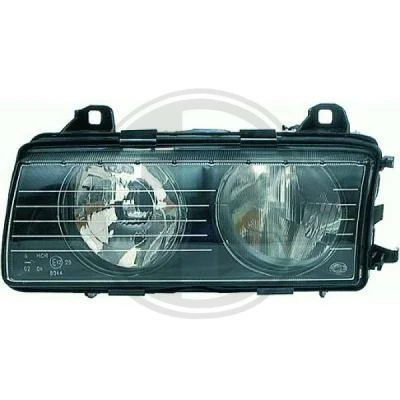 Kuva DIEDERICHS 1213282 Ajovaloumpio Oikea H7/H7 BMW: 3 Sedan