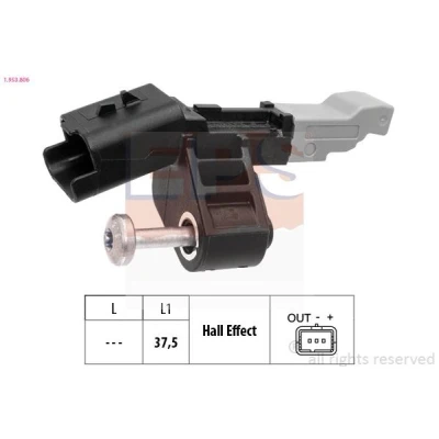 Kuva EPS 1.953.806 Kampiakselin Asentotunnistin CITROËN: C3 II, C4 II Hatchback, PEUGEOT: 3008 I