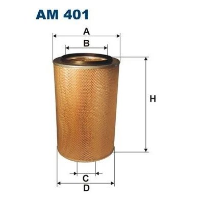 Kuva FILTRON AM 401 Ilmansuodatin 471 305 Suodatinpanos