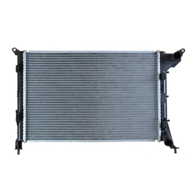 Kuva NRF EASY FIT 53969 Jäähdytin Alumiini 540 358 22 Kumihylsyllä Jäähdytysrivat juotetut MINI: Hatchback, Cabriolet