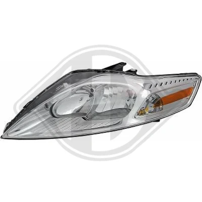Kuva DIEDERICHS 1428981 Ajovaloumpio Vasen H7, H7/H1, H1 Oikeanpuoleiselle liikenteelle FORD: MONDEO 4 Turnier,