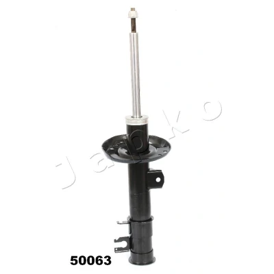 Kuva JAPKO MJ50063 Iskunvaimentimet Etuakseli, oikea Kaasupaine Kaksiputki Joustintuki Tappi ylhäällä OPEL: Corsa D Hatchback, FIAT: Grande Punto Hatchback