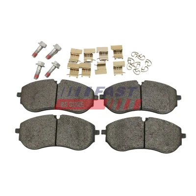 Kuva Jarrupalasarja, levyjarru, Edessä AUDI, SEAT, SKODA, VW OE 1J0698151D, 1K0698151D