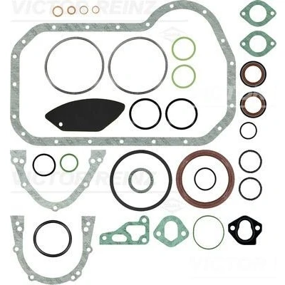 Kuva REINZ 08 12948 09 Tiivistesarja Kampikammio Kampiakselin tiivisteellä VOLKSWAGEN: GOLF 2, Passat B3/B4 Sedan, AUDI: Coupe B3