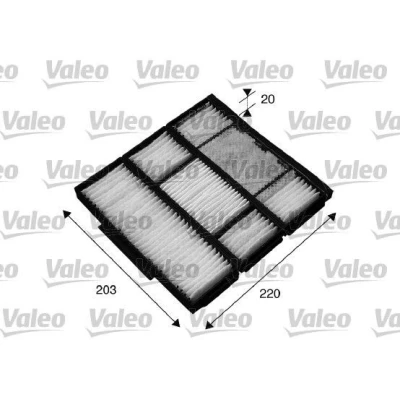 Kuva VALEO CLIMFILTER COMFORT 715565 Raitisilmasuodatin Hiukkassuodatin 210 203 20 TOYOTA: Corolla VIII Sedan, Liftback
