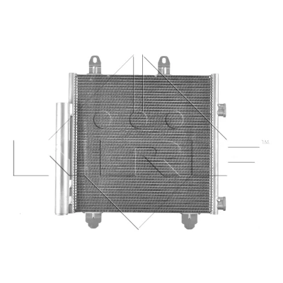 Kuva NRF 350231 Ilmastoinnin Lauhdutin Vedenerottimella, Tiivisterenkaalla EASY FIT 14,4 11,1 Alumiini 350 R 134