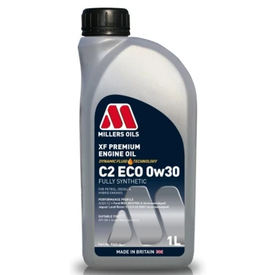 Kuva Millers Oils Xf Premium C2 ECO 0W 30 1l Moottoriöljy 8045 1 FORD: KUGA 2, Transit Custom V362 Van, Mk7 TOYOTA: Yaris II Hatchback