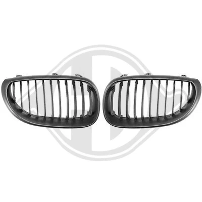 Kuva DIEDERICHS HD Tuning 1224540 Etusäleikkö Musta BMW: 5 Sedan, Touring