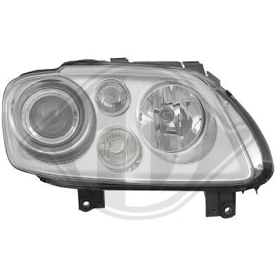 Kuva DIEDERICHS Priority Parts 2295084 Ajovaloumpio Oikea D2S, D2S/H7, H7 VOLKSWAGEN: Touran I