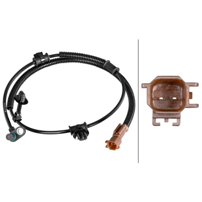 Kuva HELLA 6PU 358 218 611 ABS anturi Pidikkeellä Hall 2 1015