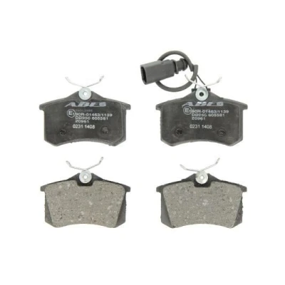 Kuva KRAFT 6010960 Jarrupalat Taka akseli Sis. kulumisenilmaisimen FORD: MONDEO 3 Stufenheck, 3, Galaxy Mk1 MPV, VOLKSWAGEN: Polo IV Hatchback