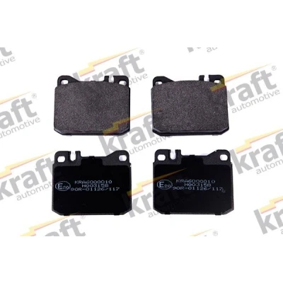 Kuva KRAFT 6000010 Jarrupalat Etuakseli FORD: FIESTA 6, VOLKSWAGEN: LT 28 35 I Flatbed Kuorma auto / Alusta, Bussi