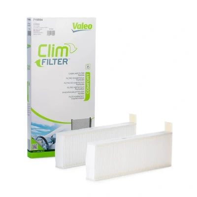 Kuva VALEO CLIMFILTER COMFORT 715554 Raitisilmasuodatin Hiukkassuodatin 291, 291 PEUGEOT: 3008 II SUV, 5008 I, CITROËN: C4 I Grand Picasso