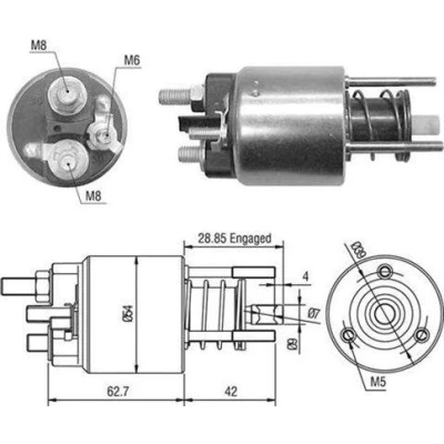 Kuva MAGNETI MARELLI 940113050453 Startin Solenoidi