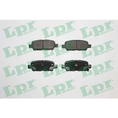 Kuva LPR 05P857 Jarrupalat NISSAN: Qashqai / Qashqai+2 I, X Trail, Tiida Hatchback, SUZUKI: Grand Vitara 2 SUV, RENAULT: Koleos I