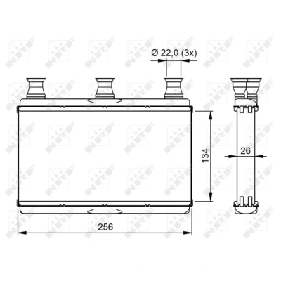Kuva NRF 54311 Lämmityslaitteen Kenno