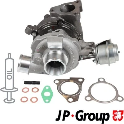 Kuva JP GROUP 3517400100 Turboahdin Pakokaasuahdin sis. tiivistesarjan KIA: cee‘d I Farmari