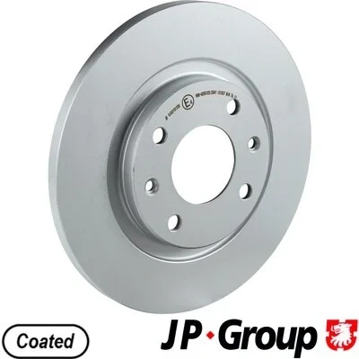 Kuva JP GROUP 4163101200 Jarrulevyt Etuakseli 266 13 4 täysi pinnoitettu CITROËN: C3 II, I Hatchback, C4 II Cactus, PEUGEOT: Partner Van