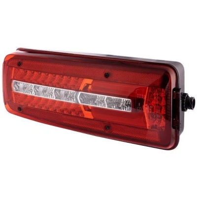 Kuva HELLA 2VP 012 381 051 Takavalot Vasen LED Musta 24 Lasinkirkas, Punainen Elektromagneettinen yhteensopivuus, Ruuveilla