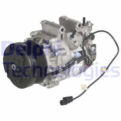Kuva DELPHI TSP0159859 Ilmastoinnin Kompressori Sanden TRSE07 Scroll PAG 46 kompressoriöljyllä HONDA: CIVIC 8 Hatchback, 8, FR V