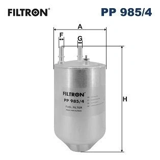 Kuva FILTRON PP 985/4 Polttoainesuodatin Ruuvattava suodatin