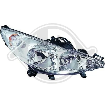 Kuva DIEDERICHS 4226980 Ajovaloumpio Oikea H7, H7/H1, H1 PEUGEOT: 207 Hatchback