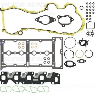 Kuva REINZ 02 36259 01 Tiivistesarja Sylinterikansi Venttiilivarren tiivisteellä, Ilman sylinterikannen tiivistettä OPEL: Meriva A, Corsa D Hatchback