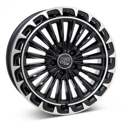 Kuva MSW 32 G.Blk/Pol 8,5x20 5/112 ET30 B66.6