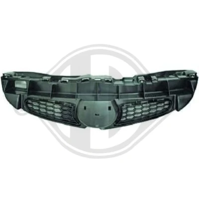 Kuva DIEDERICHS Priority Parts 6600140 Etusäleikkö Musta