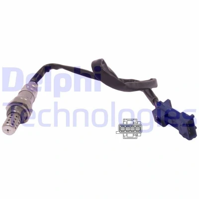 Kuva DELPHI ES20308 12B1 Lambda Anturi Planarsondi, Lämmitetty PEUGEOT: 206 Hatchback, 308 I SW, CITROËN: C4 C5 Hatchback