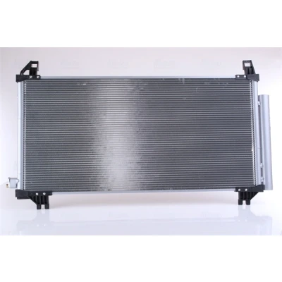 Kuva NISSENS 940369 Ilmastoinnin Lauhdutin Vedenerottimella Alumiini 675 R 134a, 1234yf TOYOTA: Yaris II Hatchback
