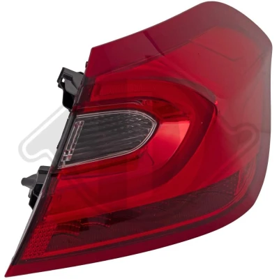 Kuva DIEDERICHS 1407092 Takavalot Oikea LED Ilman lampun kantaa