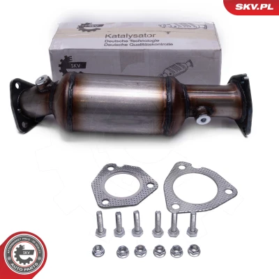 Kuva Katalysaattori, Edessä AUDI, SKODA, VW OE 813189CX, 813189DX, 813189EX
