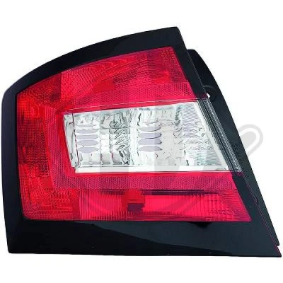 Kuva DIEDERICHS 7807090 Takavalot Oikea P21W, P21/4W, PY21W Ilman lampun kantaa