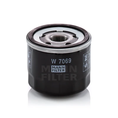 Kuva MANN FILTER W 7069 Öljynsuodatin M 20 X 1.5 yhdellä peruutuksenestoventtiilillä Ruuvattava suodatin HONDA: CR V 4, CIVIC 9, 9 Tourer