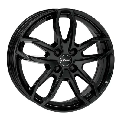 Kuva Rial Lucca Diamond Black 6.5x16 4/100 ET46 B54.1