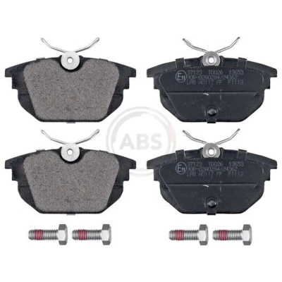 Kuva A.B.S. 37123 Jarrupalat ilman kulumisanturia ALFA ROMEO: GTV, 145, Spider, FIAT: Barchetta, Punto I Hatchback, BRAVO 1