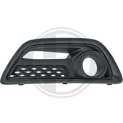 Kuva DIEDERICHS 4406048 Puskurin Ritilä reikä/reiät sumuvaloille Oikea