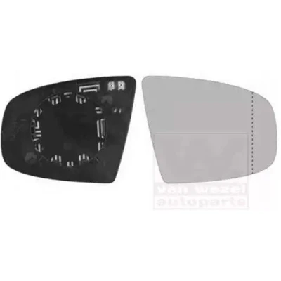Kuva VAN WEZEL 0687838 Sivupeilin Lasi Oikea BMW: X5, X6