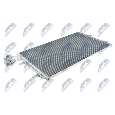 Kuva Kondensaattori, ilmastointilaite VOLVO C30, C70 Cabriolet II, S40 V50 OE 30647932, 30661958, 30755665