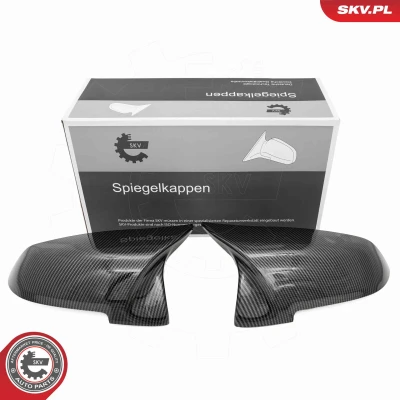 Kuva Suojus, taustapeili, Oikea, Vasen BMW 5 [F10], Touring [F11] OE 5116 7308 683, 684, 51167308683