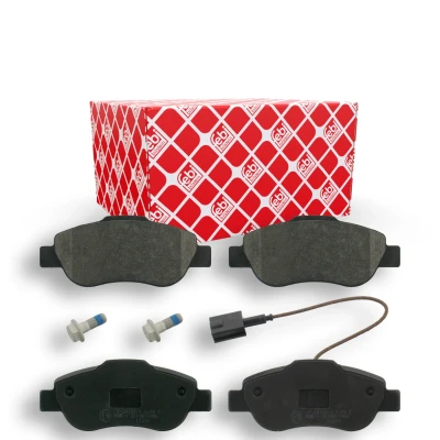 Kuva FEBI BILSTEIN 16841 Jarrupalat Etuakseli Sis. kulumisenilmaisimen Ruuvisarjalla FIAT: Panda II Hatchback, FORD: KA Hatchback