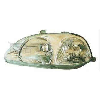 Kuva TYC 20 3184 01 2 Ajovaloumpio Vasen H4 Ilman lampun kantaa HONDA: CIVIC 6 Stufenheck