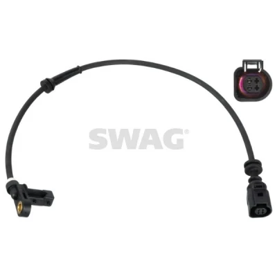 Kuva SWAG 33 10 1316 ABS Anturi Etuakseli, vasen, oikea 490 SEAT: Alhambra I
