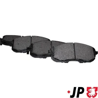 Kuva JP GROUP 4063601210 Jarrupalat Etuakseli akustisella kulumavaroittimella NISSAN: Juke, Pulsar Hatchback, Tiida SUZUKI: SX4 I Hatchback