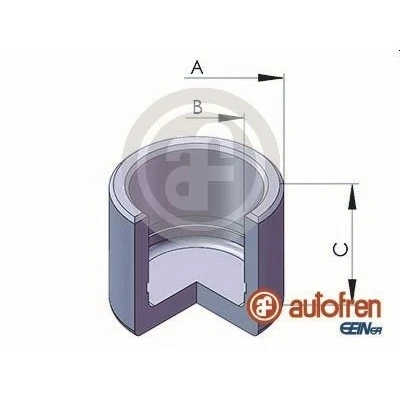 Kuva AUTOFREN SEINSA D02528 Jarrusatulan Mäntä 41 LOCK FORD: Transit Mk2 Flatbed Kuorma auto/Alusta
