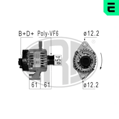 Kuva Laturi ALFA ROMEO GIULIETTA OE 51884886